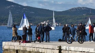 Start jedriličarske regate Zadarska koka