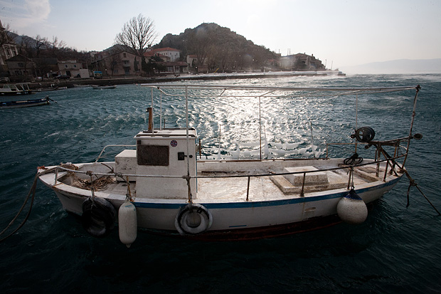 Senj u zagrljaju ledenog pokrivača, foto: Leo Banić