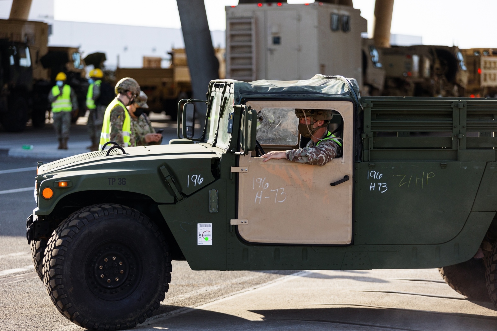 U Gaženicu dopremljena vojna oprema i sredstva za vježbu Immediate Response 21 U Gaženicu dopremljena vojna oprema i sredstva za vježbu Immediate Response 21