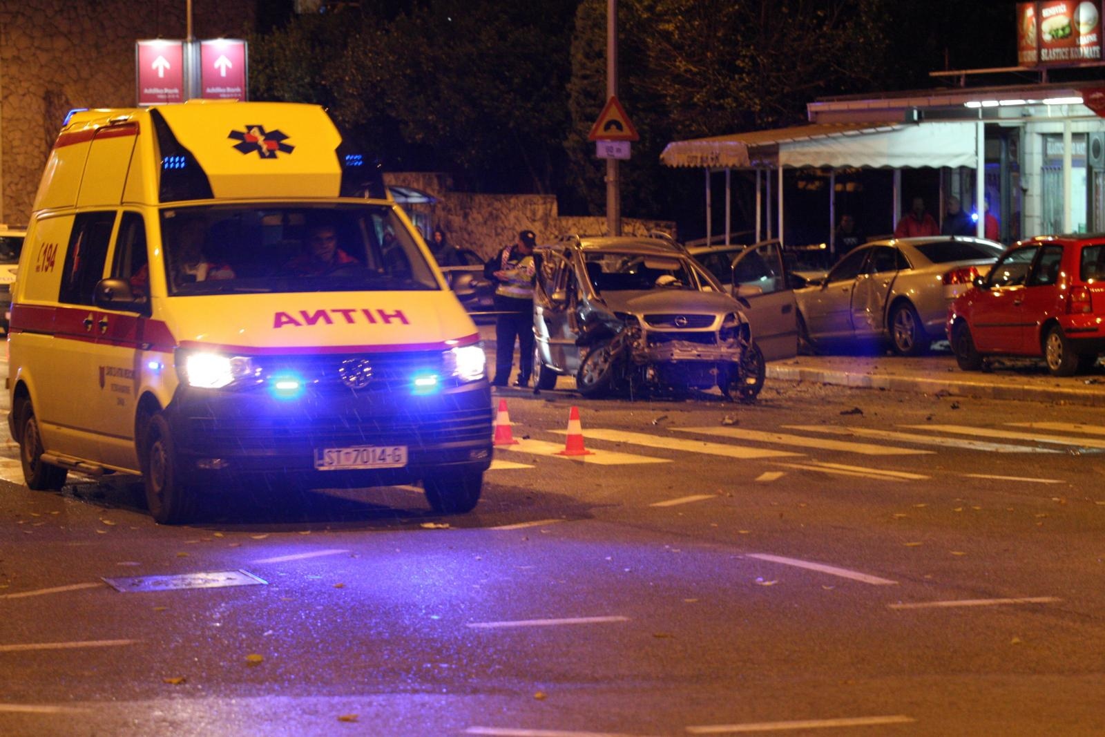 Split: Stravičan sudar u Dubrovačkoj ulici