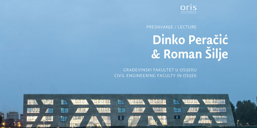 Dinko Peračić i Roman Šilje u Oris Kući arhitekture Dinko Peračić i Roman Šilje u Oris Kući arhitekture