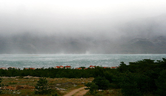 Paska bura 22.listopada 2007.