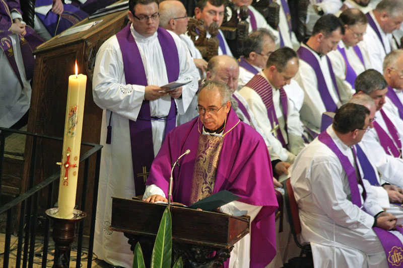 Posljednji ispraćaj nadbiskupa Ivana Prenđe (foto: Marin Gospić)