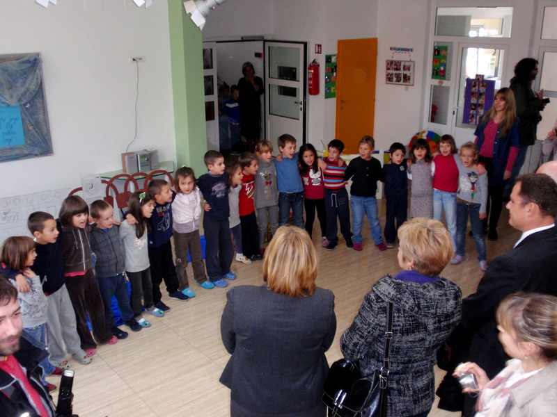 Dječji vrtić Ciciban uputio Sunčevu čestitku svome gradu Dječji vrtić Ciciban uputio Sunčevu čestitku svome gradu