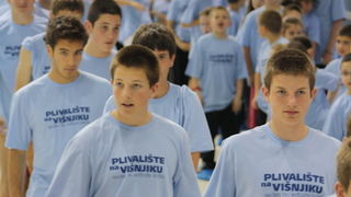 Svecanost otvaranja zatvorenog bazena SC Visnjik