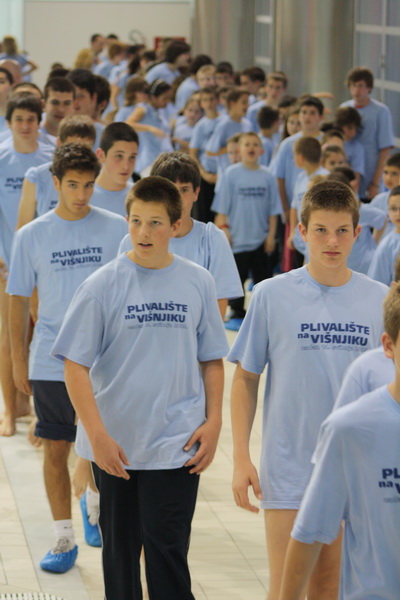 Svecanost otvaranja zatvorenog bazena SC Visnjik