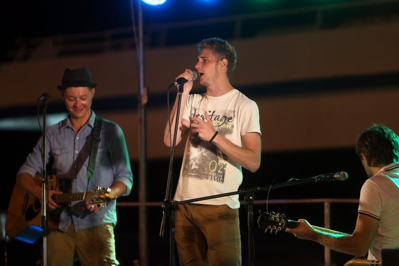 Na Novaljskoj rivi odrzan koncert Najljepsih glasova hrvatske, sudionika popularnog showa The Voice. Photo: Luka Stanzl/PIXSELL Na Novaljskoj rivi odrzan koncert Najljepsih glasova hrvatske, sudionika popularnog showa The Voice. Photo: Luka Stanzl/PIXSELL