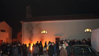 Bibinje: Održana tradicionalna procesija Velikog Petka. Foto: Leo Banić