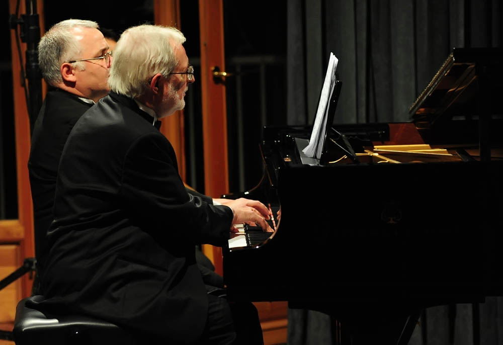 51. Glazbene večeri u Sv. Donatu: Glasovirski duo Jando i Mocsari, foto: N. Marčev