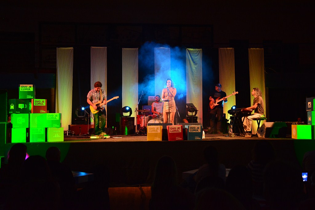 Natali Dizdar u Arsenalu ; foto: Iva Perinčić