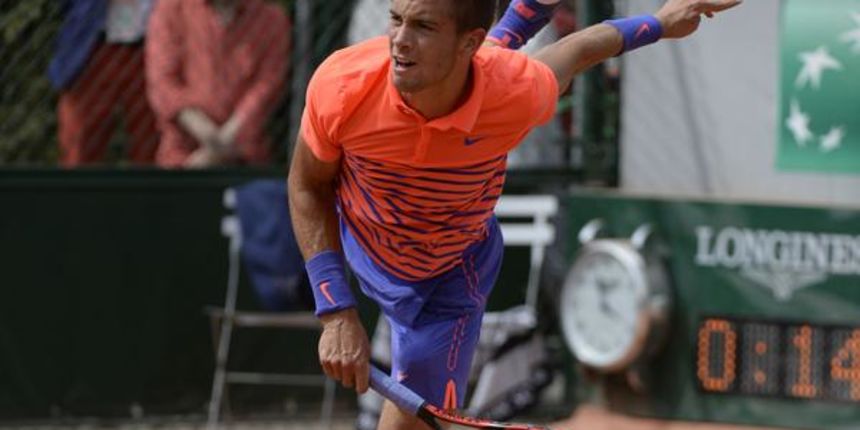 Borna Ćorić, foto: twitter Borna Ćorić, foto: twitter