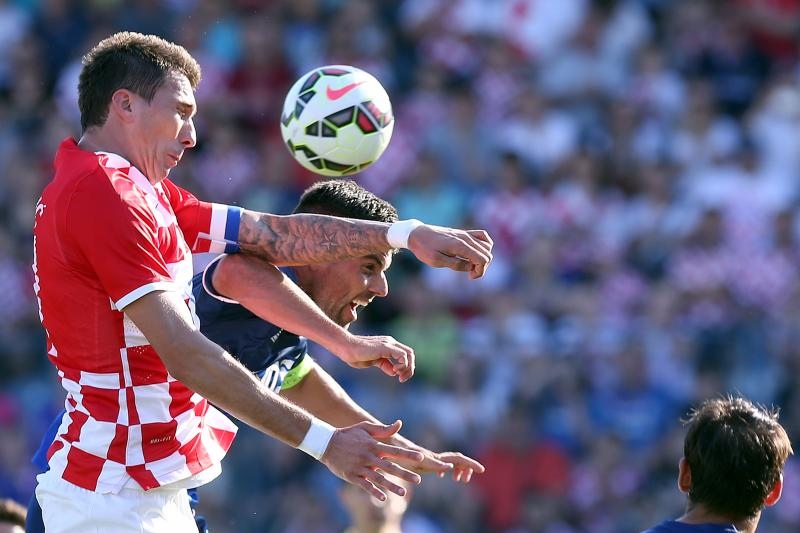 07.06.2015., Varazdin – Prijateljska nogometna utakmica izmedju Hrvatske i Gibraltara. Photo: Goran Stanzl/PIXSELL