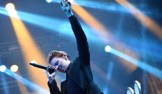 Druga vecer 10. INmusic festivala, najveceg open-air festivala u Hrvatskoj na kojem nastupaju svjetski poznati izvodjaci. Nastup britanske pjevacice Elly Jackson i njene electro pop atrakcije La Roux. Photo: Marko Lukunic/PIXSELL