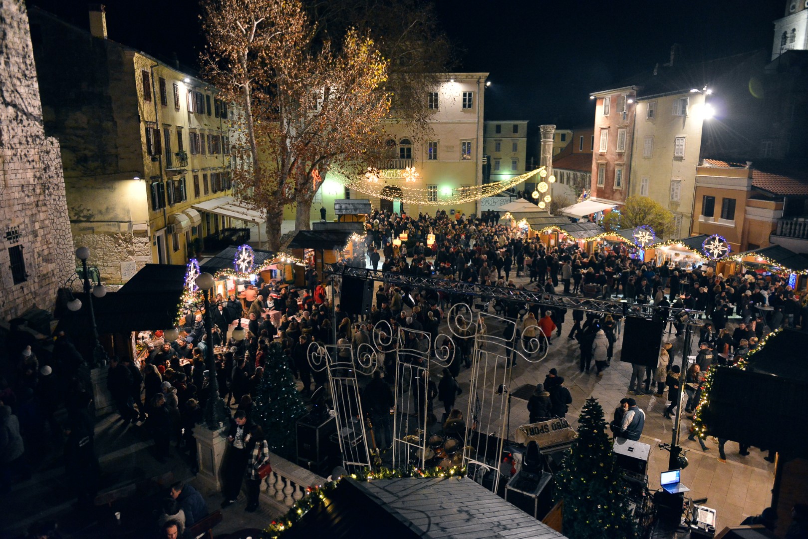 Doček Nove 2016. u Zadru, Foto: Davor Strenja Doček Nove 2016. u Zadru, Foto: Davor Strenja