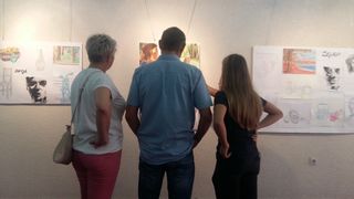 U Znanstvenoj knjižnici otvorena izložba radova Udruge “Art.A” U Znanstvenoj knjižnici otvorena izložba radova Udruge “Art.A”