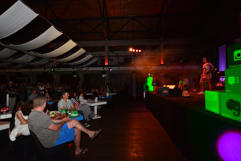 Natali Dizdar u Arsenalu ; foto: Iva Perinčić