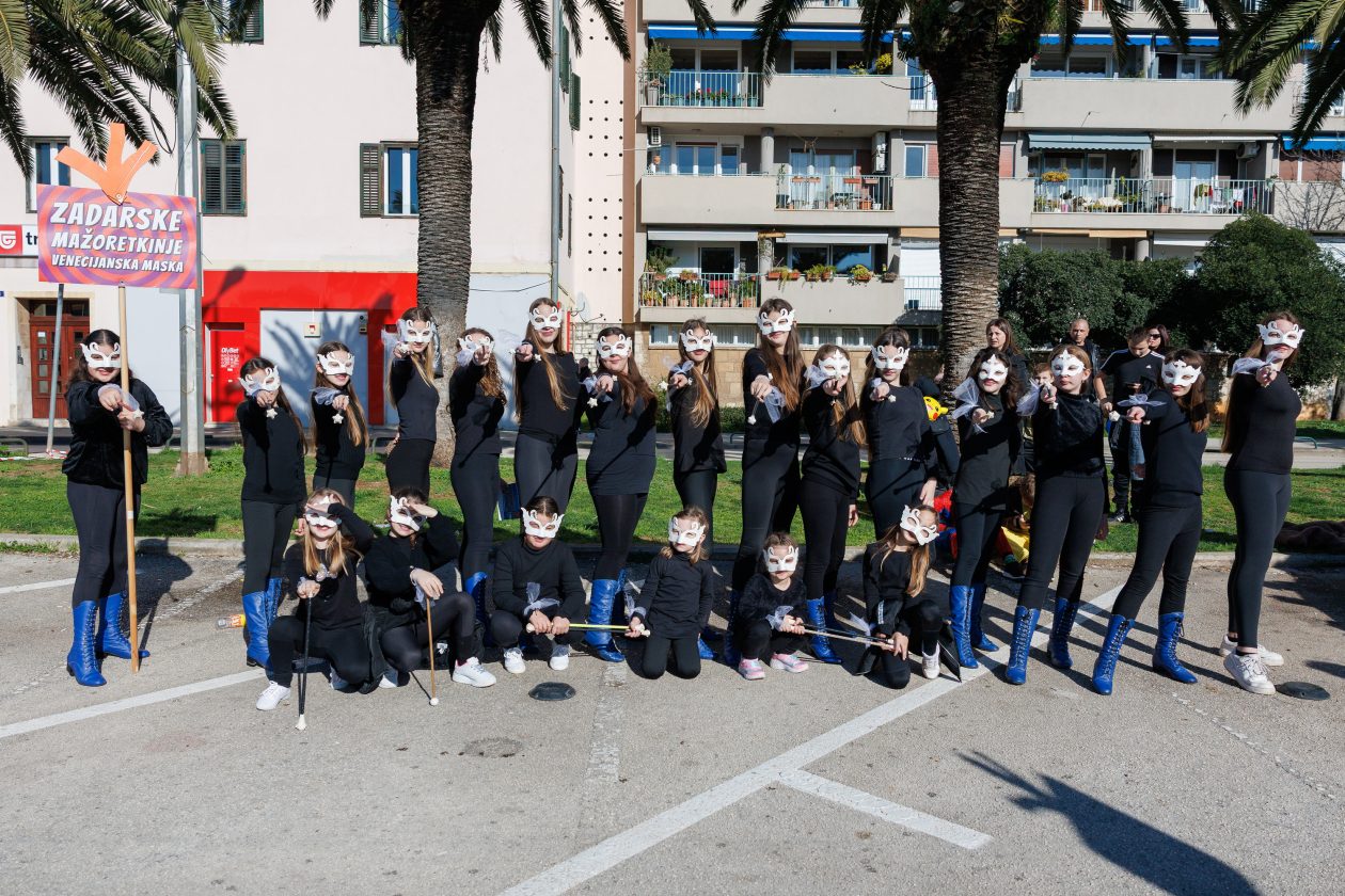 31 Karnevalska povorka Zadar 15.2.2026, Foto Bojan Bogdanić
