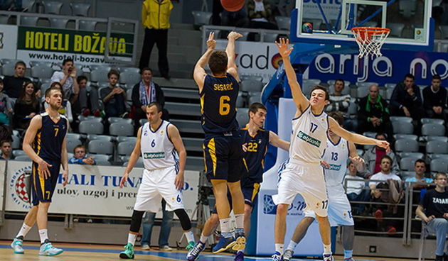 A-1 liga za prvaka, 6. kolo: KK Zadar – KK Zagreb 87-69, foto: Kristijan Orlić