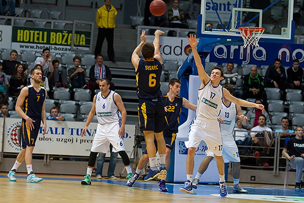 A-1 liga za prvaka, 6. kolo: KK Zadar – KK Zagreb 87-69, foto: Kristijan Orlić