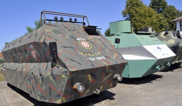 U vukovarskoj vojarni postavljen Memorijalni centar Domovinskog rata. Petar Cavar. Photo: Goran Ferbezar/PIXSELL