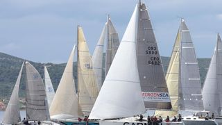 Sa zadarske rive startala je 30. jubilarna Zadarska regata koja se jedri od Zadra do Preka u organizaciji JK Uskok. Photo: Dino Stanin/PIXSELL