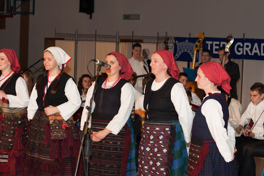 Biograd na Moru: Priredba “Tebi grade”  u povodu blagdana Sv, Stosije i Dana grada, Foto. Franjo Juric