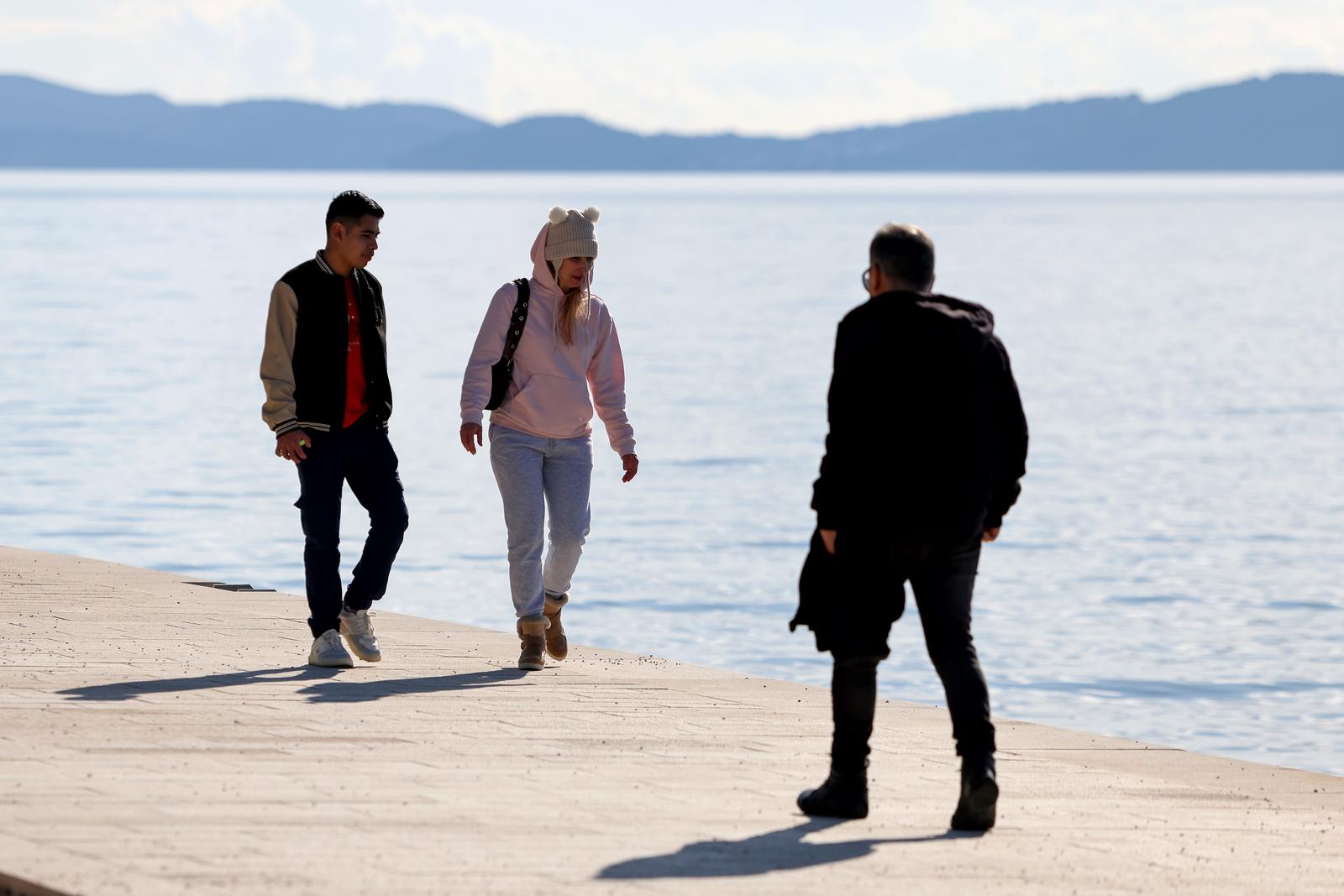 Sunčana nedjelja u Zadru, 2. veljače 2025.