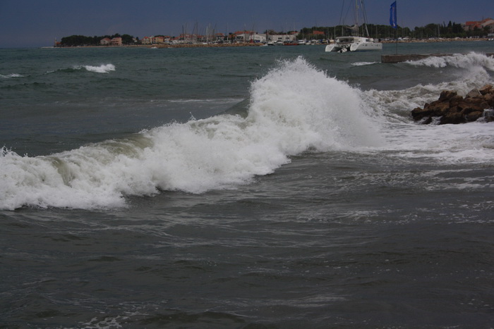 Tramontana u Zadru 26. kolovoza 2012.