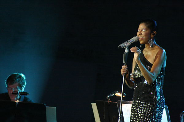 Natalie Cole na zadarskom Forumu (foto:Saša Čuka)
