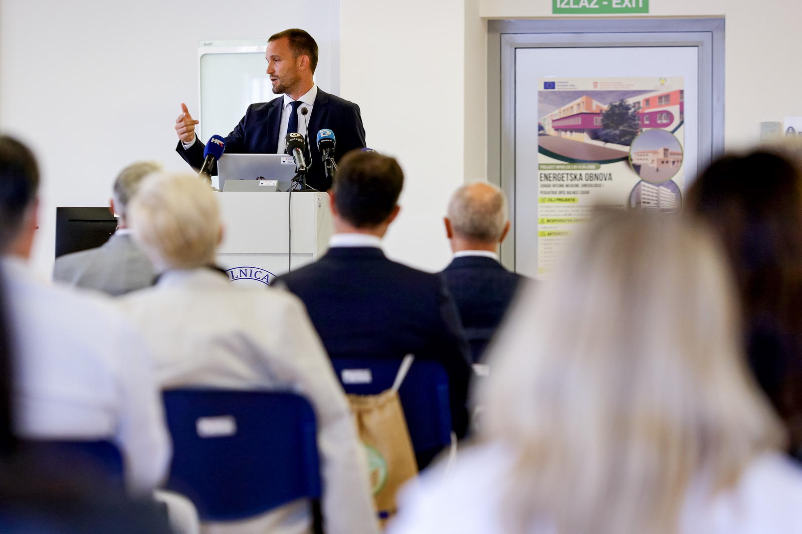 Početna konferencija projekta “Energetska obnova zgrade interne medicine, ginekologije i pedijatrije OB Zadar”