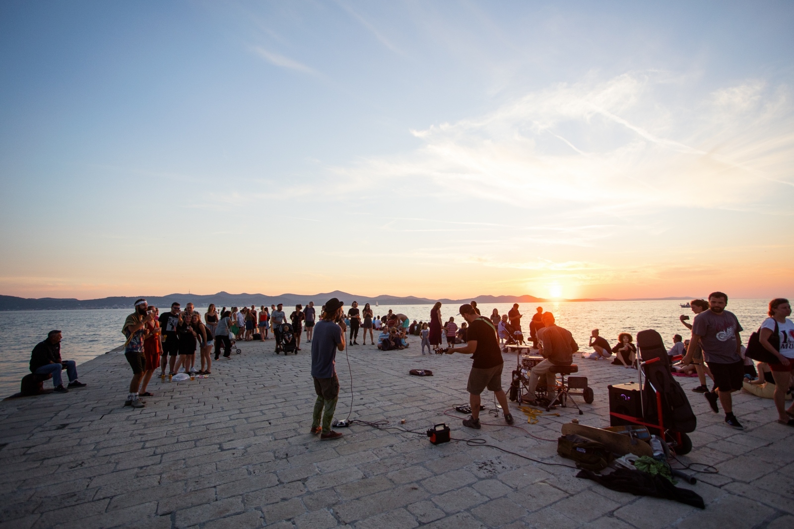 Bablje ljeto u Zadru: Riva je puna turista