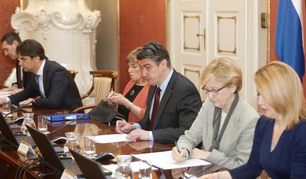 Zagreb – U Banskim dvorima odrzana je redovita sjednica Vlade RH. Photo: Zeljko Lukunic/PIXSELL