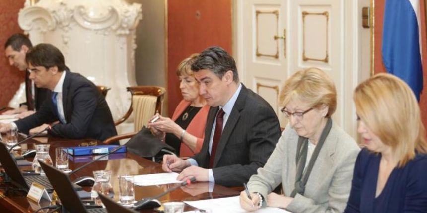 Zagreb – U Banskim dvorima odrzana je redovita sjednica Vlade RH. Photo: Zeljko Lukunic/PIXSELL Zagreb – U Banskim dvorima odrzana je redovita sjednica Vlade RH. Photo: Zeljko Lukunic/PIXSELL