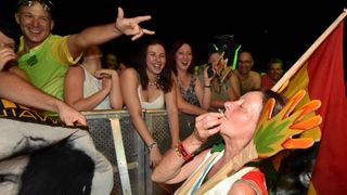 Manu Chao, jedan od najomiljenijih bendova na ovim prostorima, odrzali su veceras koncert na zadarskom Jazine Open Airu. Photo: Dino Stanin/PIXSELL Manu Chao, jedan od najomiljenijih bendova na ovim prostorima, odrzali su veceras koncert na zadarskom Jazine Open Airu. Photo: Dino Stanin/PIXSELL