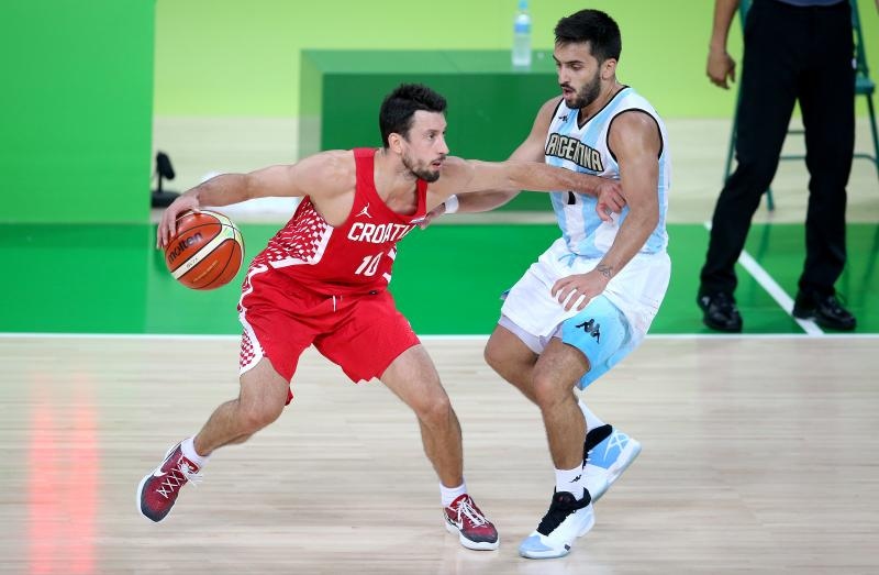 Olimpijske igre Rio 2016. Košarkaska utakmica, 2. kolo, skupina B, Hrvatska – Argentina 82-90. Photo: Igor Kralj/PIXSELL Olimpijske igre Rio 2016. Košarkaska utakmica, 2. kolo, skupina B, Hrvatska – Argentina 82-90. Photo: Igor Kralj/PIXSELL