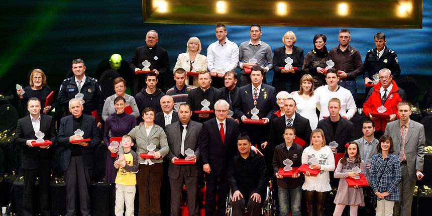 Nesebičnim herojima uručene nagrade “Ponos Hrvatske”, foto: Goran Mehkek/CROPIX Nesebičnim herojima uručene nagrade “Ponos Hrvatske”, foto: Goran Mehkek/CROPIX