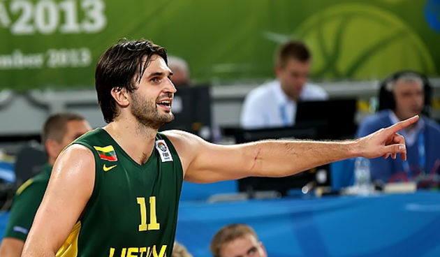 Linas Kleiza (Lithuania), foto: eurobasket2013.org
