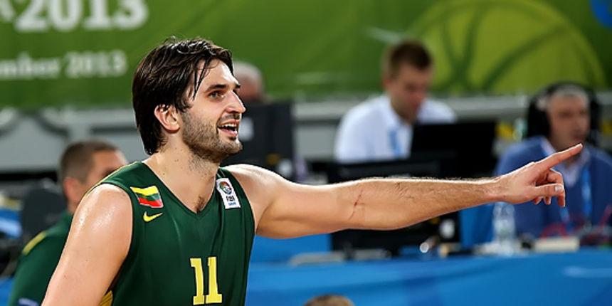 Linas Kleiza (Lithuania), foto: eurobasket2013.org