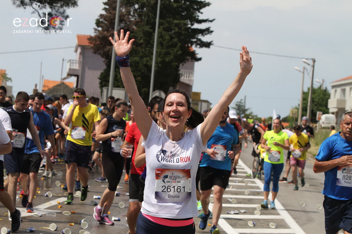 Wings for Life 2018: Okrjepa i prolazak kroz Bibinje trkača velikog srca
