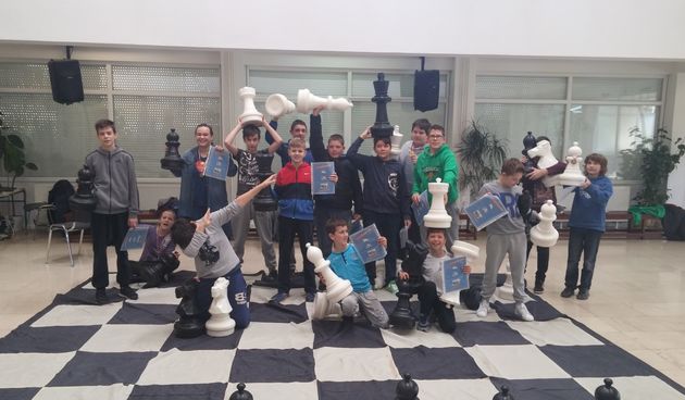 Josip Birkić i Karla Tadić prvaci OŠ Smiljevac u šahu za 2017.