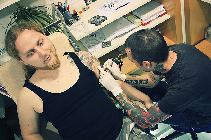 Tattoo majstori u Zadru, Foto: Leo Banic Tattoo majstori u Zadru, Foto: Leo Banic