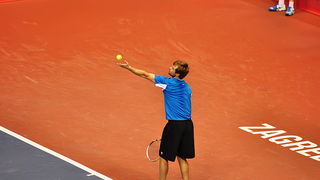 ATP Zagreb: Karlović – Kavčić 2-0, Foto: Andro Marčev ATP Zagreb: Karlović – Kavčić 2-0, Foto: Andro Marčev