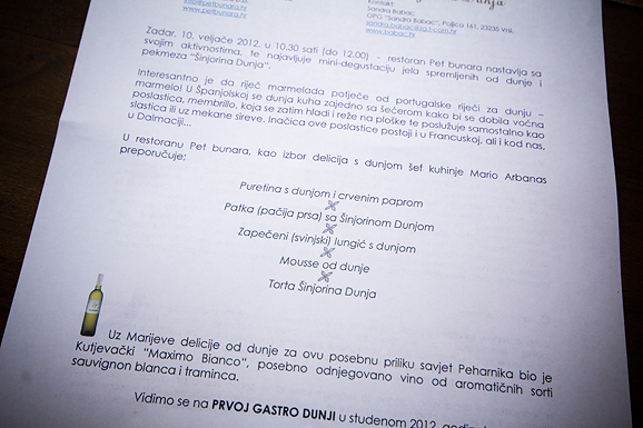 Restoran Pet bunara – “Šinjorina Dunja” (foto:Saša Čuka) Restoran Pet bunara – “Šinjorina Dunja” (foto:Saša Čuka)