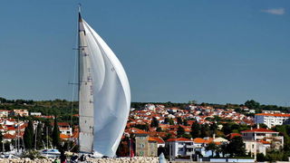 Zadarska Koka 2016. gledana s mora. Foto: Leonard Kvarantan Zadarska Koka 2016. gledana s mora. Foto: Leonard Kvarantan