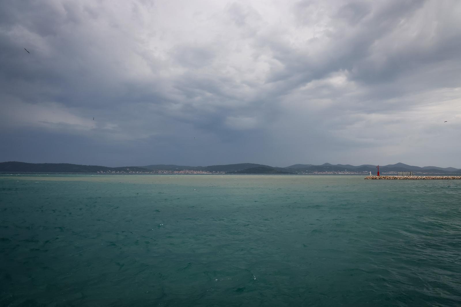 Jugo i kiša @ zadarska riva