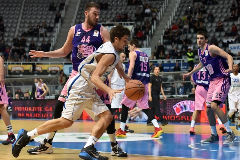 19. kolo ABA lige, KK Zadar – KK Mega Leks 74-73. Photo: Dino Stanin/PIXSELL 19. kolo ABA lige, KK Zadar – KK Mega Leks 74-73. Photo: Dino Stanin/PIXSELL