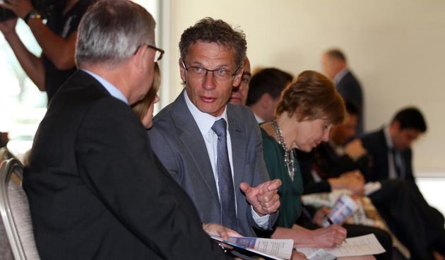 Guverner HNB-a Boris Vujcic na strucnoj konferenciji “Hrvatsko novcano trziste” u hotelu Milenij. Photo: Goran Kovacic/PIXSELL