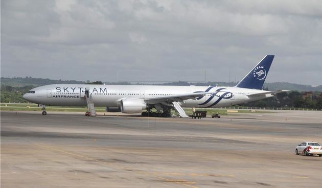 Dojava o bombi, Air France