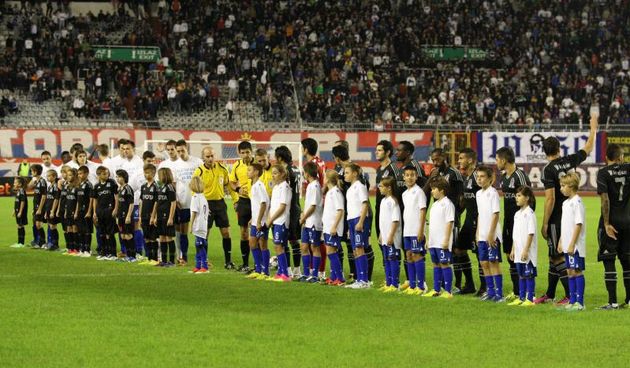 Stadion Poljud, Split – Prijateljska nogometna utakmica izmedju HNK Hajduk – Besiktas J.K. Photo: Tino Juric/PIXSELL