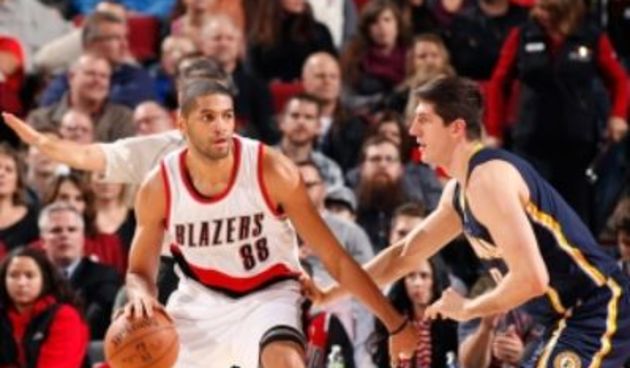 Nicolas Baturm i Damjan Rudež, foto: nba.com